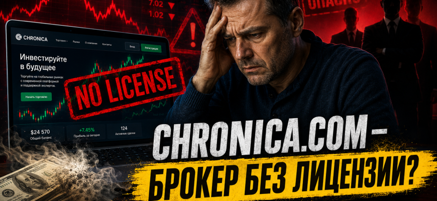 Cronica.com: scam и развод без лицензии?