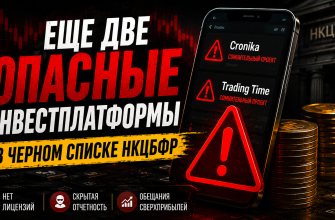Cronika и Trading Time пополнили список мошеннических проектов